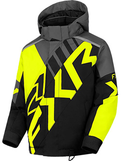 FXR CHILDS/YOUTH COLD CROSS JACKET (HI-VIS)