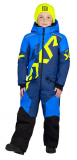 FXR CHILD/YOUTH COLD CROSS MONOSUIT (BLUE/HI-VIS)