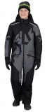 FXR CHILDS/YOUTH COLD CROSS MONOSUIT (BLACK/CHARCOAL