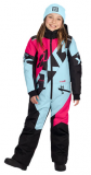 FXR CHILDS/YOUTH COLD CROSS MONOSUIT (MAUI/RAZZ)