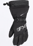 FXR LADIES FUSION GLOVE (BLACK/CHARCOAL)