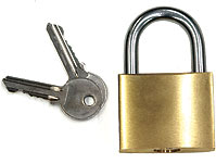 BRASS PADLOCK