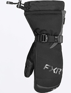 FXR CHILD/YOUTH HELIX MITTS (BLACK)
