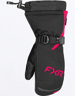 FXR CHILD/YOUTH HELIX MITTS (RAZZ)