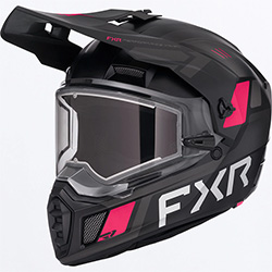 FXR CLUTCH X HELMET WITH ELECTRIC SHIELD (RAZZ)