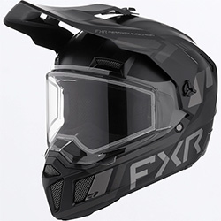 FXR YOUTH CLUTCH X HELMET (BLACK OPS)