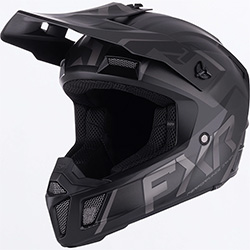 FXR YOUTH CLUTCH EVO HELMET (BLACK OPS)