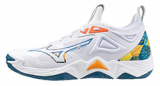 MIZUNO UNISEX WAVE MOMENTUM WHITE/BLUE