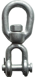 GALVANIZED JAW & EYE SWIVELS