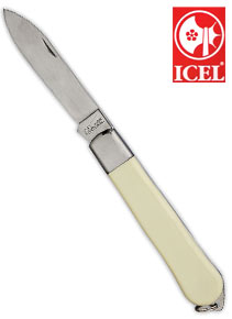 ICEL POCKET KNIVES (WHITE HANDLE)