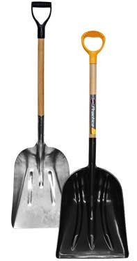 GARANT WOODEN HANDLE SHOVELS