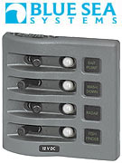 WATERPROOF CIRCUIT BREAKER PANEL - 4 CIRCUIT