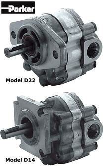 PARKER HYDRAULIC GEAR PUMPS