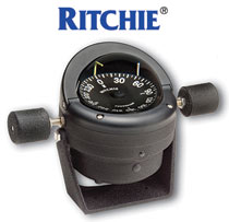 RITCHIE "HELMSMAN" STEEL BOAT COMPASS (HB-845)