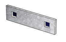 DOCK EDGE WASHER PLATE