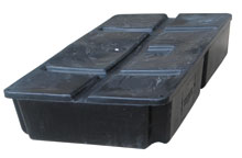 DOCK EDGE DOCK FLOAT 2'x 4' x 8"(250lbs)