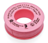 TEFLON TAPE "PINK" 1/2"X 45