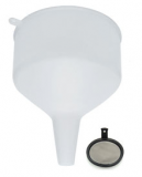 9"DIA FUNNEL WITH STRAINER