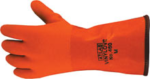 "SHOWA" LINED FLEXIBLE PVC GLOVES (MODEL 460)