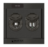 BLUE SEA 12V SOCKET/USB CHARGER